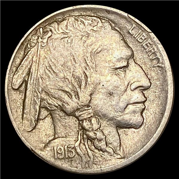 1913-D Buffalo Nickel CLOSELY UNCIRCULATED