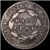 Image 2 : 1828 Classic Head Half Cent NICELY CIRCULATED