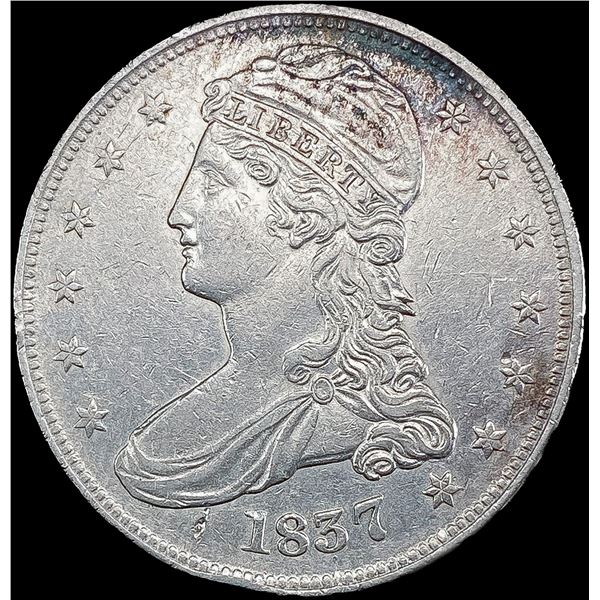 1837 Capped Bust Half Dollar CLOSELY UNCIRCULATED
