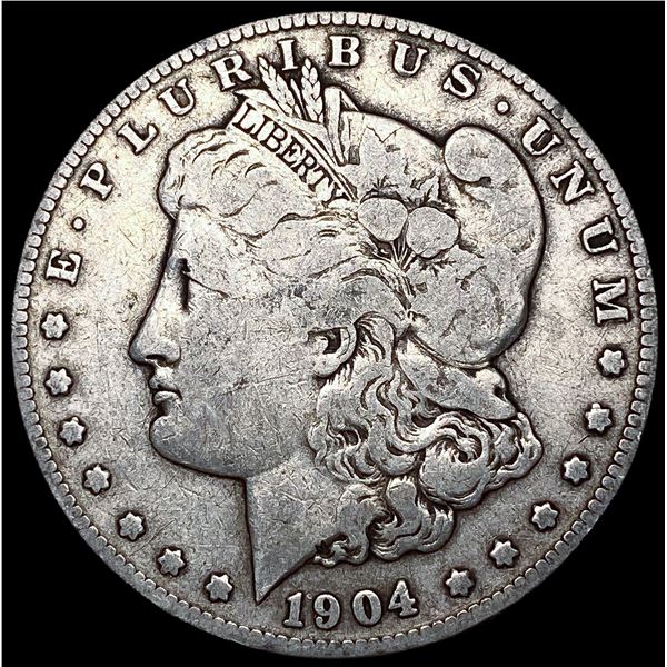 1904-S Morgan Silver Dollar NICELY CIRCULATED