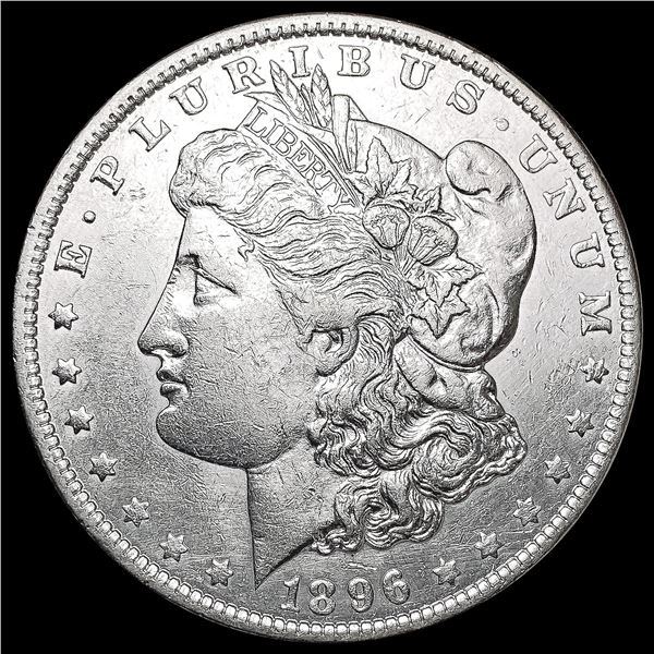 1896-O Morgan Silver Dollar NEARLY UNCIRCULATED