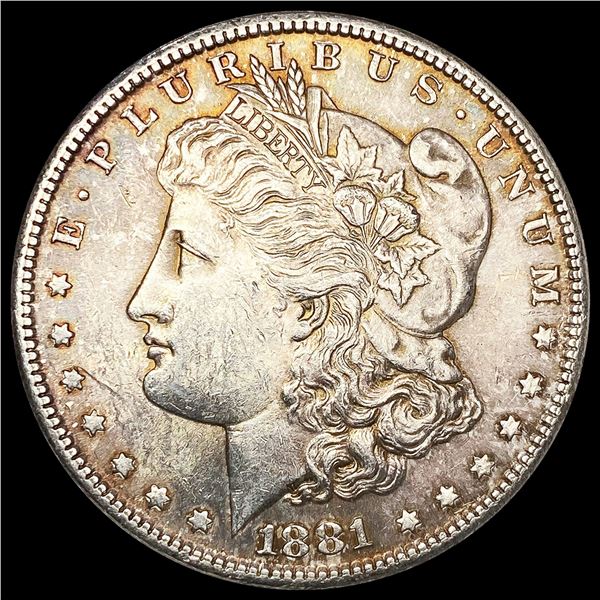 1881-S Morgan Silver Dollar CHOICE AU