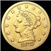 1872-S $2.50 Gold Quarter Eagle NICELY CIRCULATED