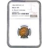 Image 1 : 1864 Bronze Indian Head Cent NGC MS61 BN A. Biondi