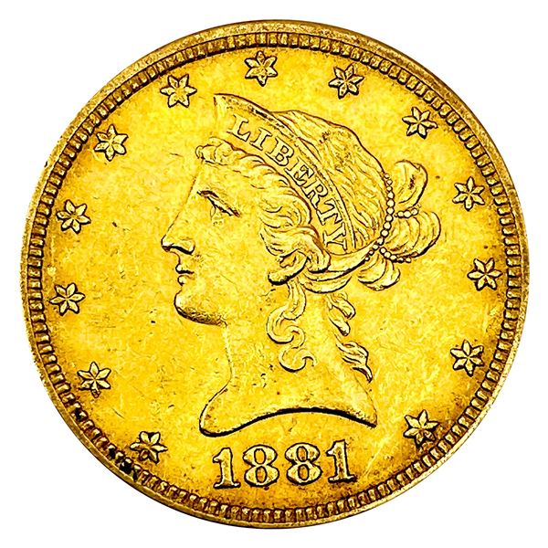 1881 $10 Gold Eagle