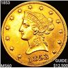 Image 1 : 1853 $10 Gold Eagle UNCIRCULATED