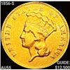 Image 1 : 1856-S $3 Gold Piece HIGH GRADE