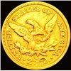 Image 2 : 1856-C $2.50 Gold Quarter Eagle HIGH GRADE