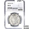 Image 1 : 1879-CC Morgan Silver Dollar NGC AU53
