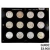 Image 1 : 1893-1936 US Commem Half Dollar Set [12 Coins] BU