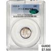 Image 1 : 1935-D CAC Mercury Silver Dime PCGS MS67 FB