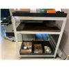 Image 2 : MACHINIST 4" GRANITE INSPECTION TABLE W/STEEL TABLE 37" ACROSS X 25 1/4" WIDE X 45 1/2" TALL