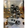 Image 2 : GROUP OF (8) BT 40 TOOL HOLDERS - SOME W/ASSORTED TOOLS