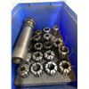 Image 2 : BOX OF ER-18 COLLETS W/HOLDER - APPROX.20