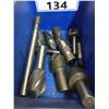 Image 2 : GROUP OF APPROX. 10 COUNTER SINK TOOLS 0-1 1/2" DIAMETER