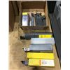 Image 1 : ASSORTMENT OF SWISS TURNING BARS AND ASSORTED INSERTS