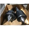 Image 1 : 2 NO.5 MORSE TAPER LIVE CENTERS FOR LATHE