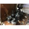 Image 2 : GROUP OF (8) BT40 TOOL HOLDERS W/ASSORTED TOOLS