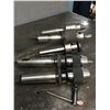 Image 1 : GROUP OF 5 NO.4 MORSE TAPER TAILSTOCK DRILL CHUCKS FOR LATHE
