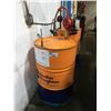 Image 1 : HALF FULL 50 GALLON BARREL OF WAY OIL LUBRICANT FOR CNC MACHINES W/PUMP