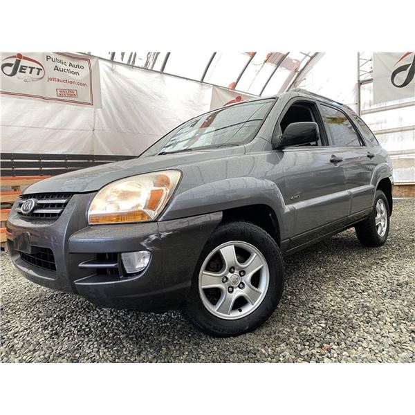 A11 --  2006 KIA SPORTAGE AWD, Grey, 339136 KM