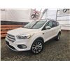 Image 1 : C3 --  2018 FORD ESCAPE TITANIUM AWD,, White, 246800 KM