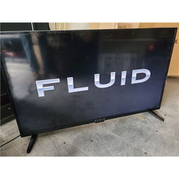 Fluid flat Screen TV