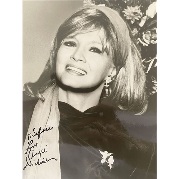 Angie Dickinson signed photo