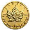 Image 1 : Canada 1/10 oz .9999 Fine Gold Maple Leaf