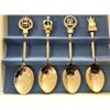 Image 2 : Queens Golden Jubilee 22 carat Plated Spoons