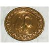 Image 1 : Round Copper Plate - Dog Head Portrait