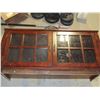Image 1 : Tv Console with Glass Door Cabinets