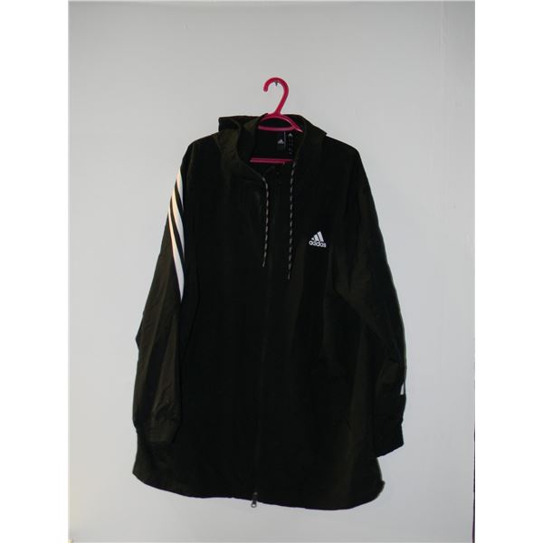 Adidas - Long Black Windbreaker