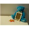 Image 1 : December's Baby Boy Teddy Bear with Picture Frame