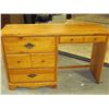 Image 1 : Knotty Pine Desk