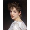 Image 1 : William Bouguereau  - Portrait of Gabrielle Cot