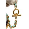 Image 6 : Chanel Green Braided Round Charm
