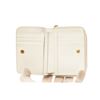 Image 7 : YSL Saint Laurent White Multicolor Pebbled Leather Compact Zippy Wallet