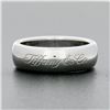 Image 2 : Tiffany & Co. Platinum 5.85mm Wide Signature Polished Domed Wedding Band Ring