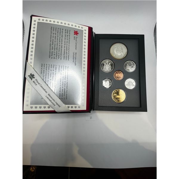 1988 Saint-Maurice Ironworks Canada Proof Double Dollar Coin Set