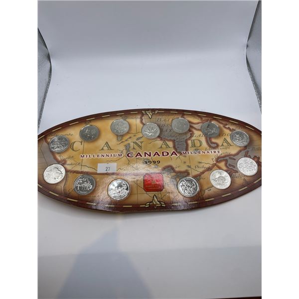 1999 Millennium Canadian Quarter Set