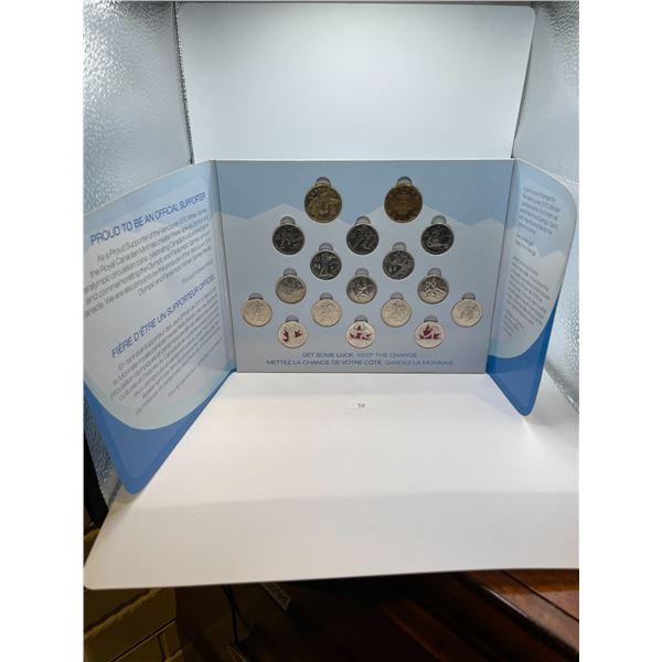 2010 RCM Vancouver Olympics Coin Set