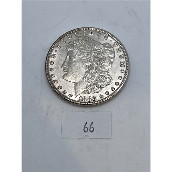 1885 American Morgan Dollar 26.73g 90% Silver