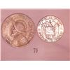 Image 2 : 1947 Silver Panama Balboa and Half Balboa