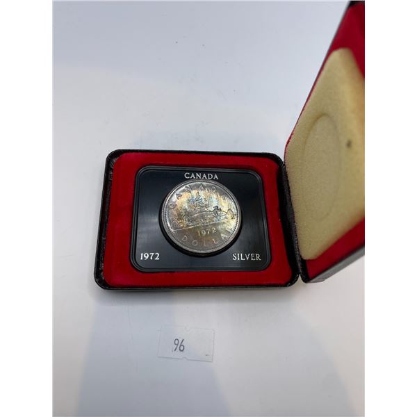 1972 Canadian Dollar 23.3g 50% Silver