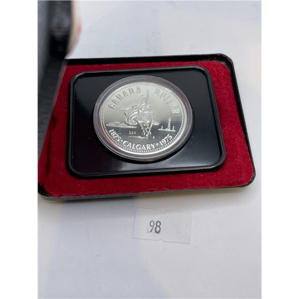 1975 Calgary Dollar 23.3g 50% Silver