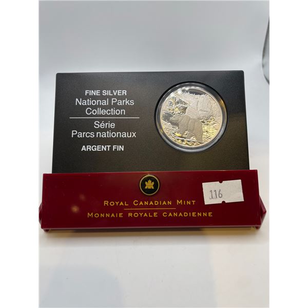 2006 $20 National Parks Collection- Bear- 1toz 99.99% Silver