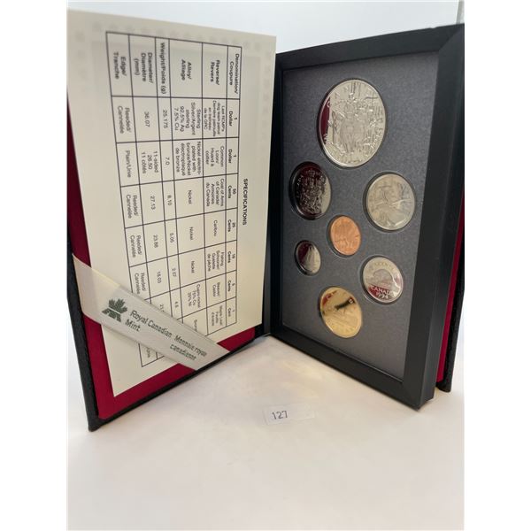 1994 Canadian Double Dollar Set 25.175g 925 Silver