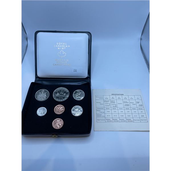 1978 Canadian Coin Set