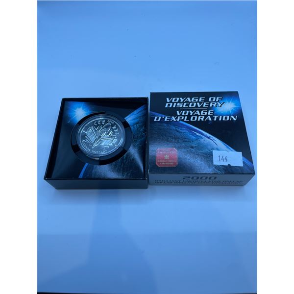 2000 Voyage of Discovery Coin 25.175g 925 Silver